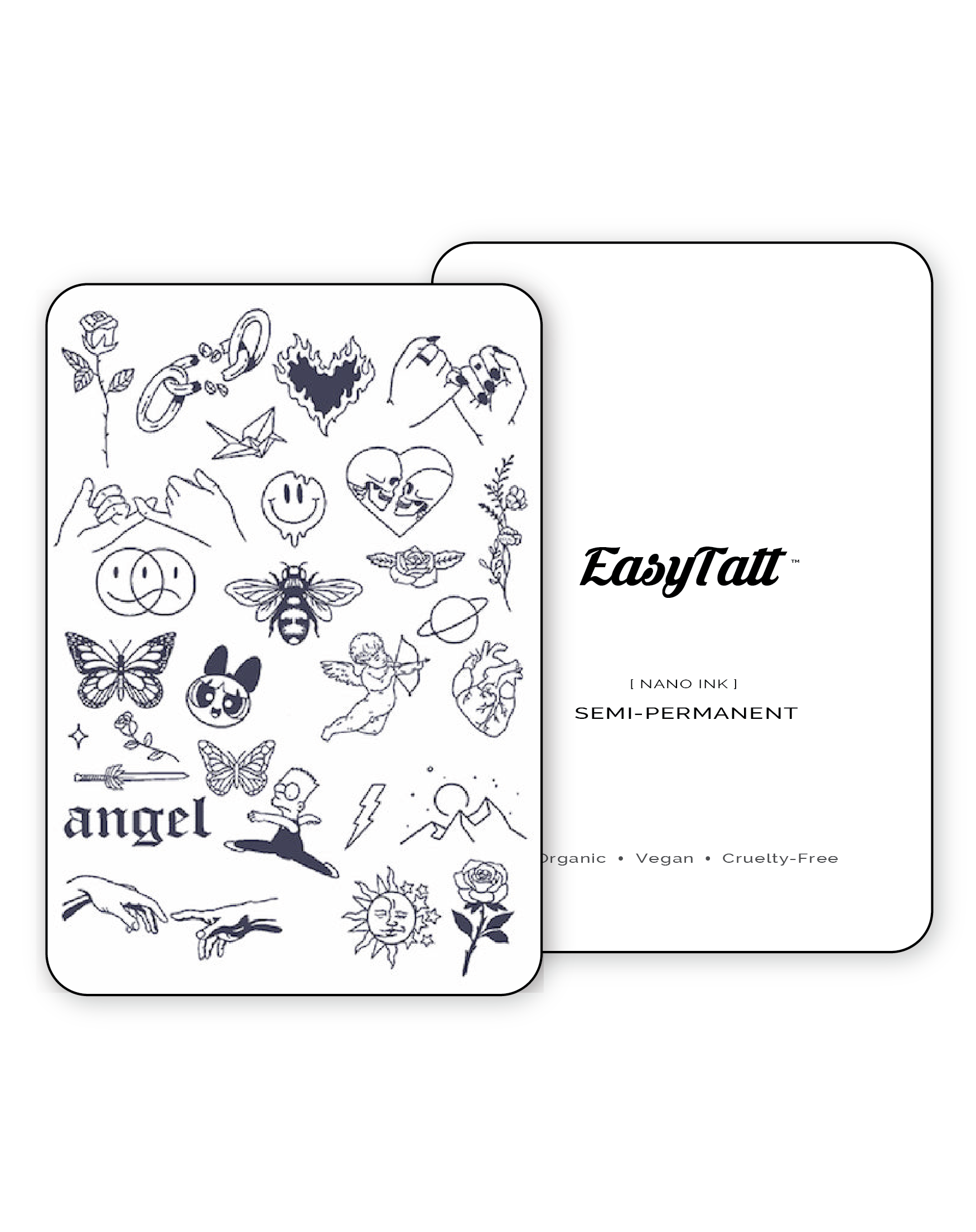 (26 Tattoos) Misfit - Semi-Permanent Tattoos