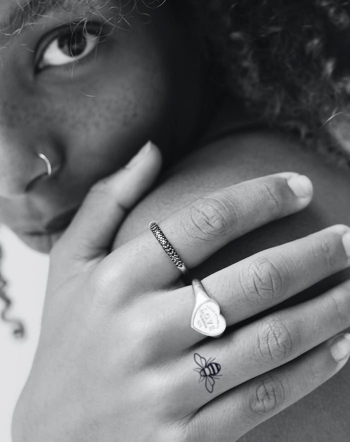 Busy Bee x 2  - Semi-Permanent Tattoo