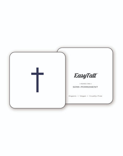 Cross - Semi-Permanent Tattoo