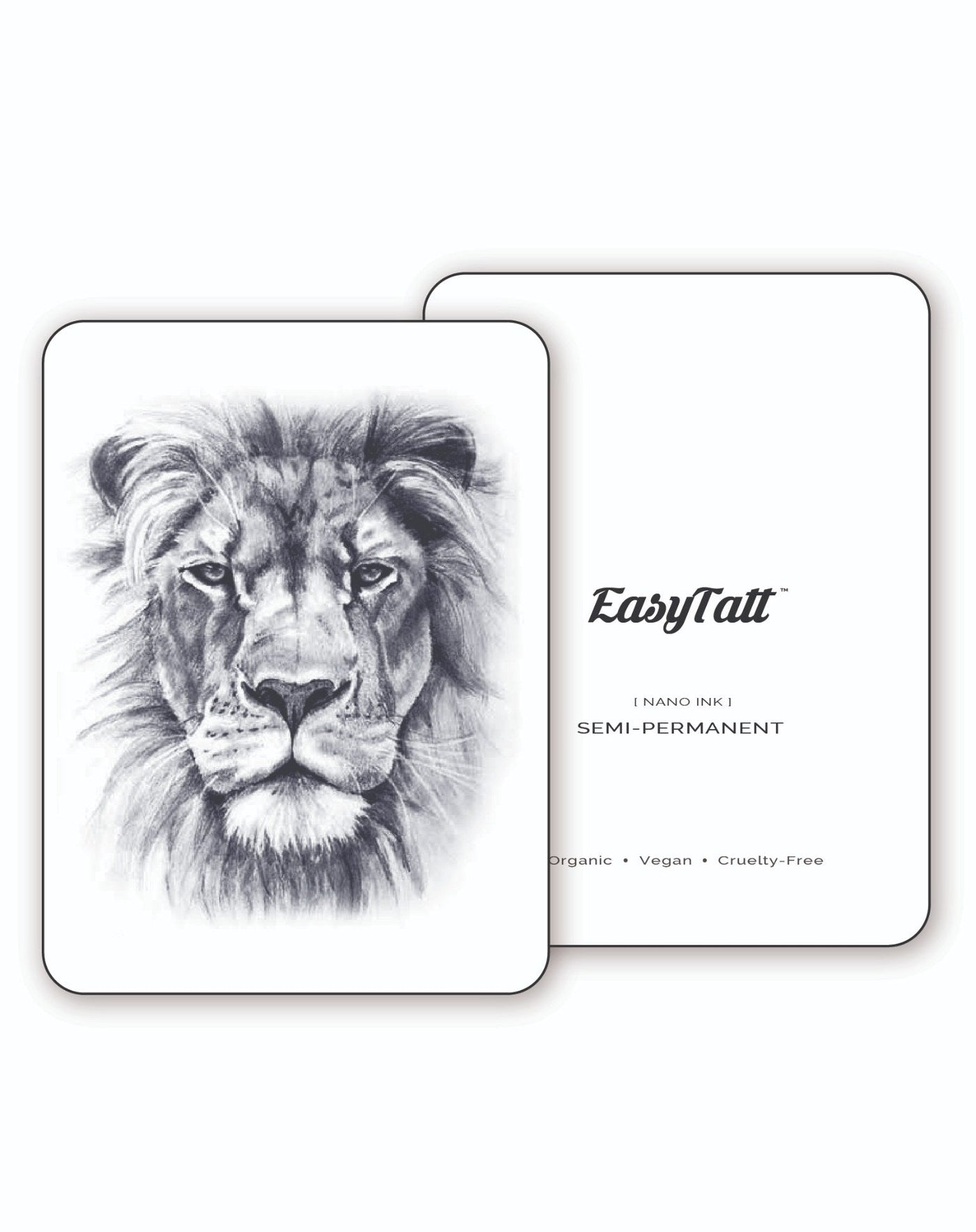 Lion - Semi-Permanent Tattoo