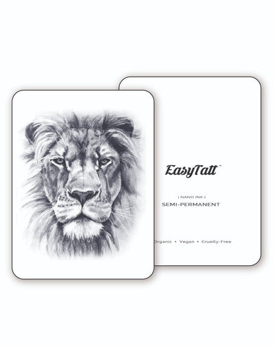 Lion - Semi-Permanent Tattoo