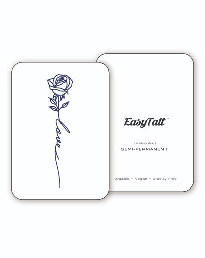 Love Rose - Semi-Permanent Tattoo